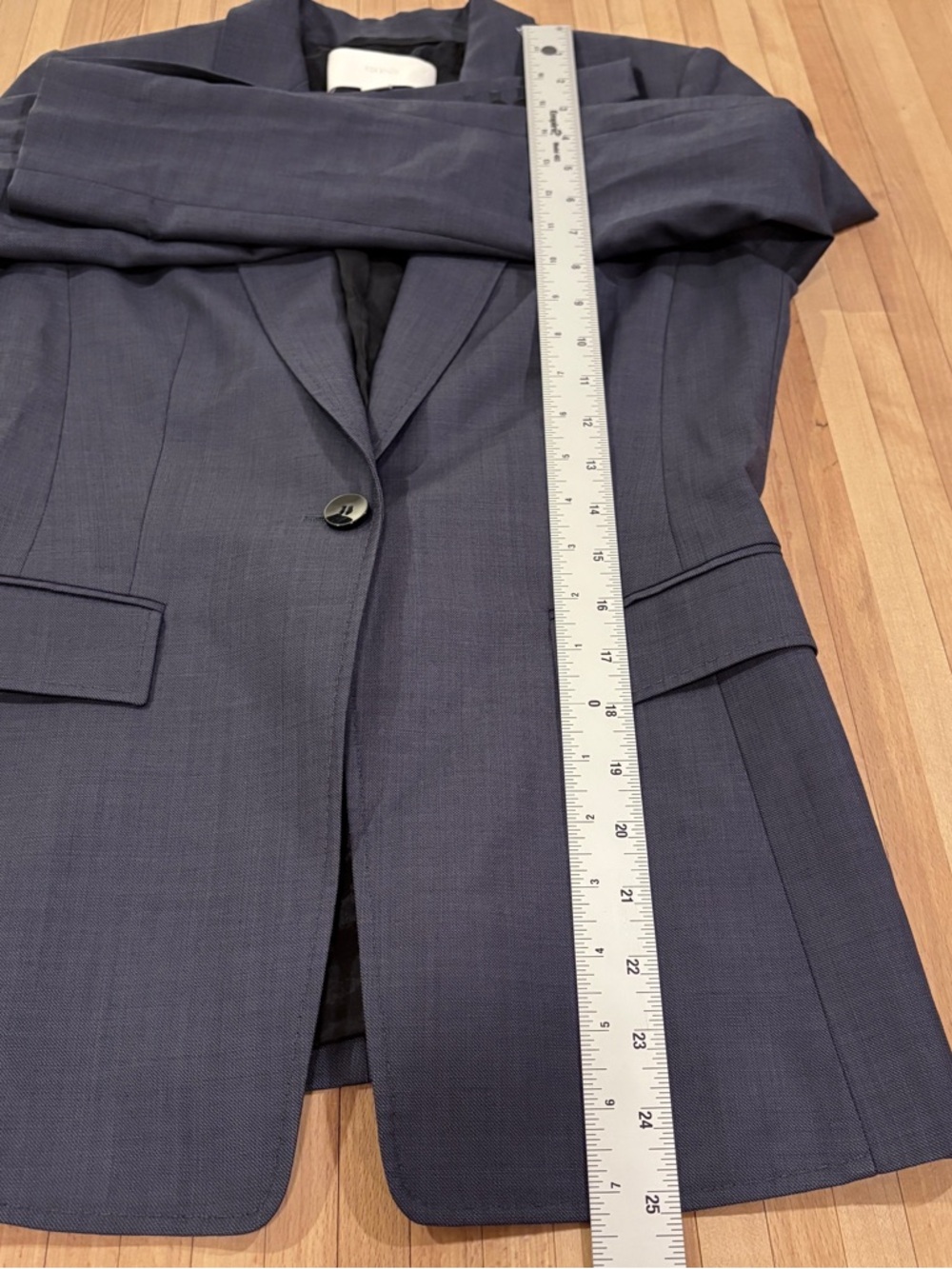 Hugo Boss Women's Blue Single-Button Blazer Juicyna Classic Office - Picture 11 of 11